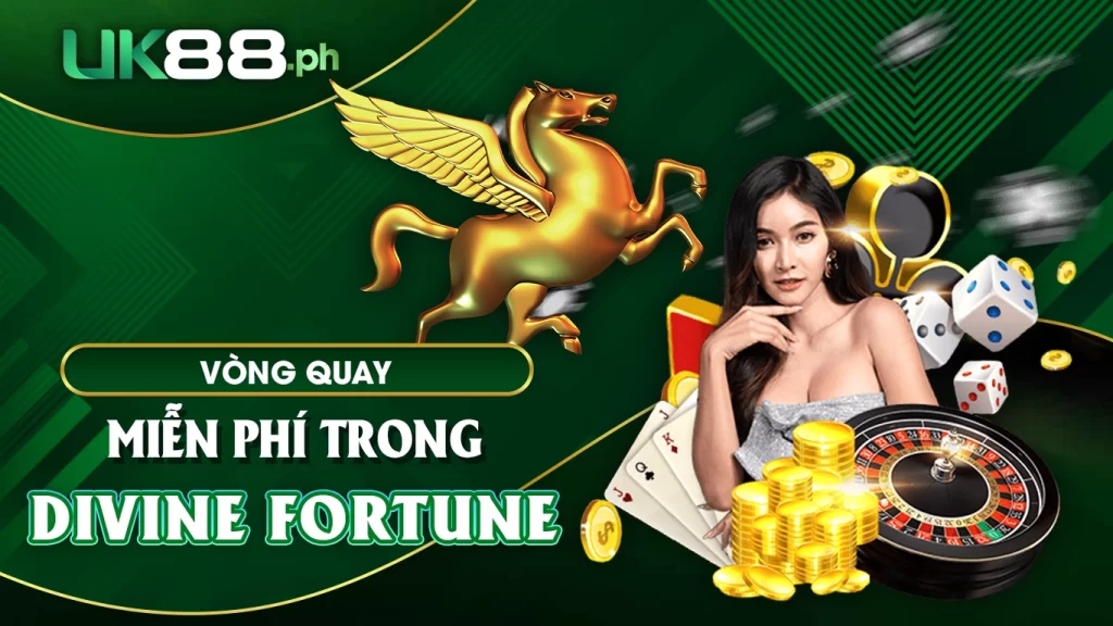 Vòng quay miễn phí trong divine fortune